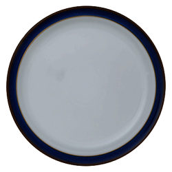 Denby Imperial Blue Dinner Plate, Dia.26.5cm, Seconds